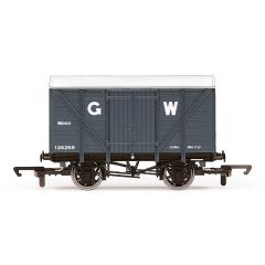 Hornby OO Scale, R60030 GWR 12T 'Mogo' Van 126269, GWR Grey Livery small image