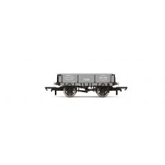 Hornby OO Scale, R60093 Private Owner 3 Plank Wagon 7206, 'Tho. Burnett & Co Ld', Grey Livery small image