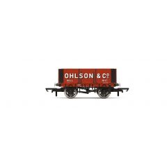 Hornby OO Scale, R60096 Private Owner 6 Plank Wagon No. 47, 'Ohlson & Co', Red Livery small image