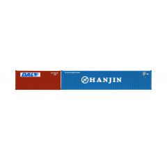 Hornby OO Scale, R60128 40ft Container 'Hanjin' & 20ft Container 'DAL' small image