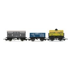 Hornby RailRoad OO Scale, R60135 Triple Wagon Pack, Various - Era 3 small image