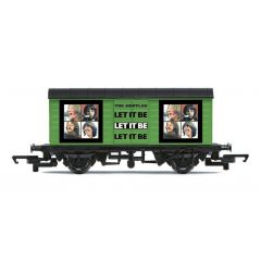 Hornby OO Scale, R60153 Private Owner LWB Box Van The Beatles 'Let It Be', Green Livery small image