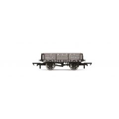Hornby OO Scale, R60189 Private Owner 3 Plank Wagon No. 11, 'E Marsh', Grey Livery small image