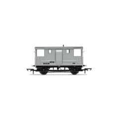 Hornby OO Scale, R6915B BR (Ex SR) 24T Brake Van, Diag. 1543 S55063, BR Grey Livery small image