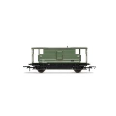 Hornby OO Scale, R6936 BR 20T D2068 Brake Van DM731833, BR Departmental Olive Green Livery small image