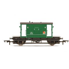 Hornby OO Scale, R6942 BR 20T Standard Brake Van, Diag. 1/507 B954812, BR Departmental Olive Green Livery small image