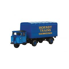 Hornby OO Scale, R7249 Scammell Mechanical Horse Van Trailer, 'Hornby Trains', Centenary Year Limited Edition small image
