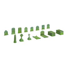 Hornby Skaledale OO Scale, R7297 Assorted Gravestones & Monuments small image