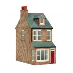 Hornby Skaledale OO Scale, R7350 Victorian End of Terrace House, Left End small image