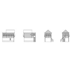 Hornby Skaledale OO Scale, R7365 South Eastern Railway Signal Box small image