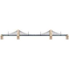 Hornby OO Scale, R8008 Grand Suspension Bridge small image