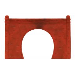 Hornby Skaledale OO Scale, R8510 Tunnel Portals, Single Track, Brick small image