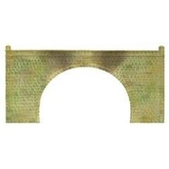 Hornby Skaledale OO Scale, R8511 Tunnel Portals, Double Track, Stone small image