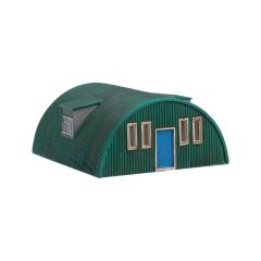 Hornby Skaledale OO Scale, R8788 Corrugated Nissen Hut small image