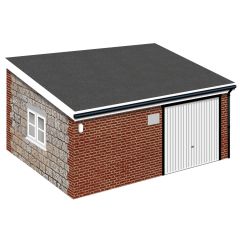 Hornby Skaledale OO Scale, R9809 Garage Outbuilding small image