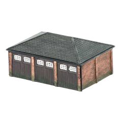 Hornby Skaledale OO Scale, R9812 Triple Garage small image