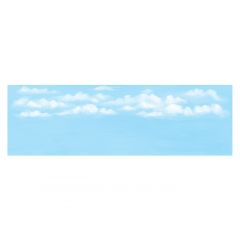 Peco , SK-19 Large Backscene - Sky with Cumulus Cloud small image