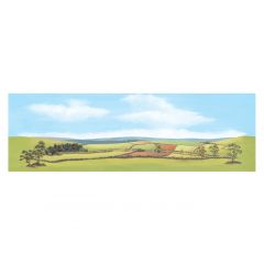 Peco , SK-32 Medium Backscene - Country Landscape small image