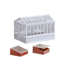 Wills Kits OO Scale, SS20 Greenhouse and Cold Frames small image