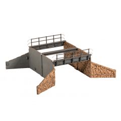 Wills Kits OO Scale, SS32 Occupational Bridge & Stone Abutments, Double Track small image