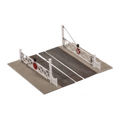 Wills Kits OO Scale, SS56 Level Crossing Gates & Roadbed small image