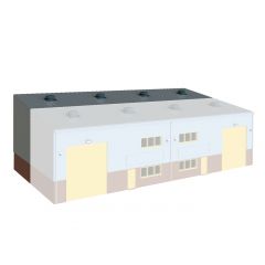 Wills Kits OO Scale, SSM315 Industrial or Retail Unit, Extension Kit small image