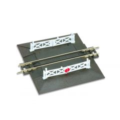 Peco N Scale, ST-20 N Gauge Setrack Code 80 Straight Level Crossing small image