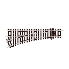 Peco OO Scale, ST-241 OO/HO Setrack Code 100 2nd Radius Left Hand Turnout small image