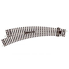Peco OO Scale, ST-245 OO/HO Setrack Code 100 Curved Left Hand Turnout small image