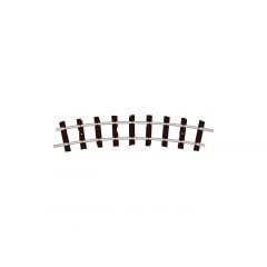 Peco OO-9 Scale, ST-403 OO-9/HOe Setrack Code 80 1st Radius Standard Curve (Pack of 8) small image