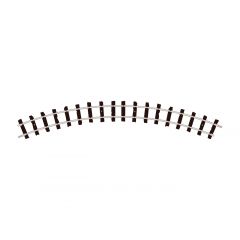 Peco OO-9 Scale, ST-412 OO-9/HOe Setrack Code 80 1st Radius Double Curve (Pack of 4) small image