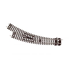 Peco N Scale, ST-44 N Gauge Setrack Code 80 Curved Right Hand Turnout small image