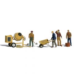 Woodland Scenics N Scale, WA2173 Masonry Workers/Building Site Workers small image