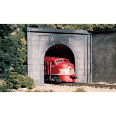 Woodland Scenics O Scale, WC1266 Tunnel Portals, Concrete, Single Track small image