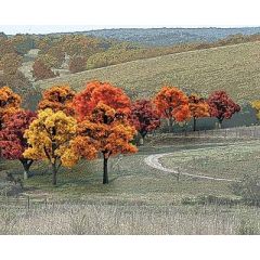 Woodland Scenics , WTR1575 Autumn (Fall) Colours Deciduous Trees small image