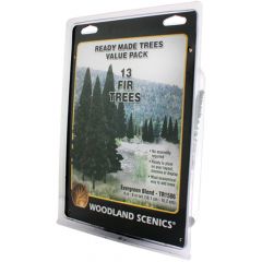 Woodland Scenics , WTR1586 Evergreen Blend Fir Trees small image