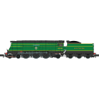 SR Battle of Britain Class 4-6-2, 21C164, 'Fighter Command' SR Lined Malachite Green Livery, DCC Ready