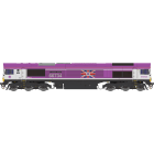 Private Owner Class 66/7 Co-Co, 66734, 'Platinum Jubilee' GBRf Beacon, Pink Livery, DCC Ready