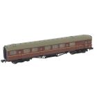 BR (Ex LNER) Gresley 61' 6" Brake Composite Corridor E10014E, BR Maroon Livery