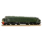 BR Class 45/0 1Co-Co1, D25, BR Green (Small Yellow Panels) Livery, DCC Ready