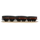 BR 5 Plank China Clay Wagon B743073, B743077 & B743081, BR Bauxite (Early) Livery