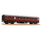 BR (Ex LNER) Thompson Brake Composite Corridor E1187E, BR Maroon Livery