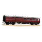 BR (Ex LNER) Thompson Brake Second Corridor E16857E, BR Maroon Livery