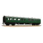 BR (Ex SR) Bulleid 63' Brake Second Semi-Open 10'' Vents S4324S, Set 781, BR (SR) Green Livery