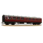 BR (Ex SR) Bulleid 63' Brake Composite Corridor 10" Vents W6715W, BR Maroon Livery