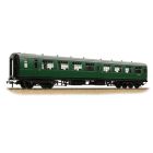 BR (Ex SR) Bulleid 63' Second Open 15" Vents S1496S, BR (SR) Green Livery