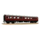 BR (Ex SR) Bulleid 63' Second Open 15" Vents E1469S, BR Maroon Livery