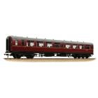 BR (Ex SR) Bulleid 63' Second Open 15" Vents Sc1500S, BR Maroon Livery