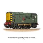 BR Class 08 0-6-0, 08923, BR Green (Wasp Stripes) Livery, Weathered, DCC Ready