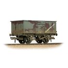 BR 16T Steel Mineral Wagon, Top Flap Doors B43103, BR Grey (Early) Livery, Weathered